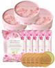 Sakurasakuri Brown Rice Flour Sweets Gaufret Matcha Flavor Gift Message Individually Wrapped Summer Gift New Life Celebration Box of 5 Set of 3