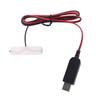 AA Battery Eliminator Cable with Type-C Converter USB or Type-C Input 5V2A  AA Dummy-Battery Output 1.5V/3V/4.5V/6V