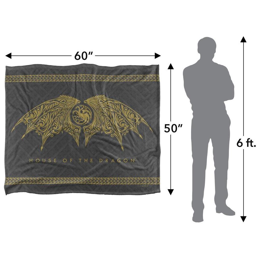 House Of The Dragon Crest Blanket