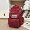 Schoolbag Backpack Girl ins Wind Student School Bag High School Female College High School Bag Large Capacity Backpack