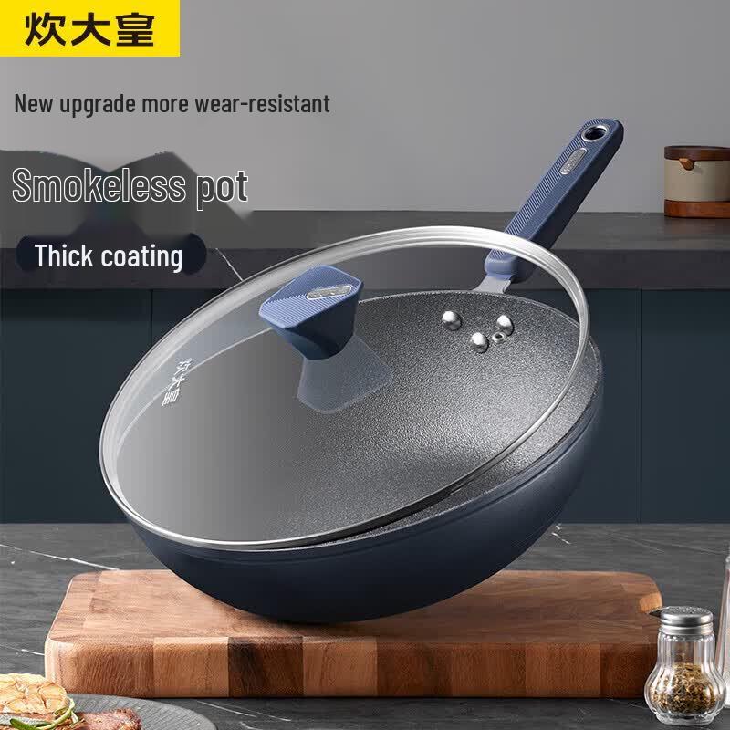 Сковорода COOKER KING с антипригарным покрытием, Deep Blue, 30 см