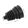 1 Satz CV-Manschetten Universal Constant Velocity Joint Manschettensatz Hochelastische CV-Manschetten für Autos Constant Velocity Joint Manschette CV-Manschetten