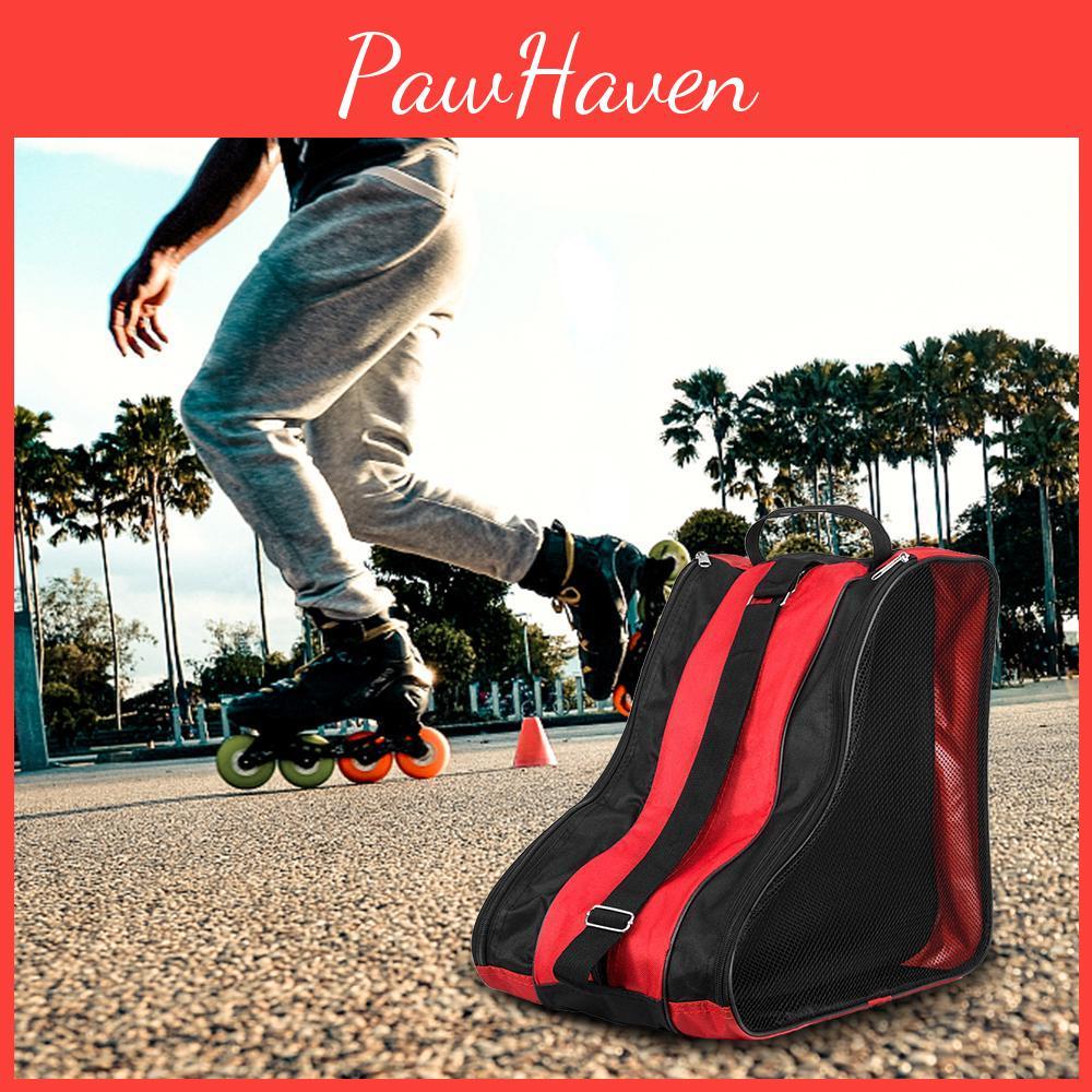 Breathable 3 Layers Skate Carry Bag Case For Kids Roller Skates Inline Skates Ice Skates