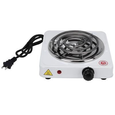 1000W Household Mini Portable Electric Stove Heater Heating Plate White