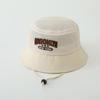 Letter Embroidered Baby Sun Hat Summer Mesh Breathable Boys Girls Fisherman Cap Fashion Patchwork Kids Panama Bucket Hats