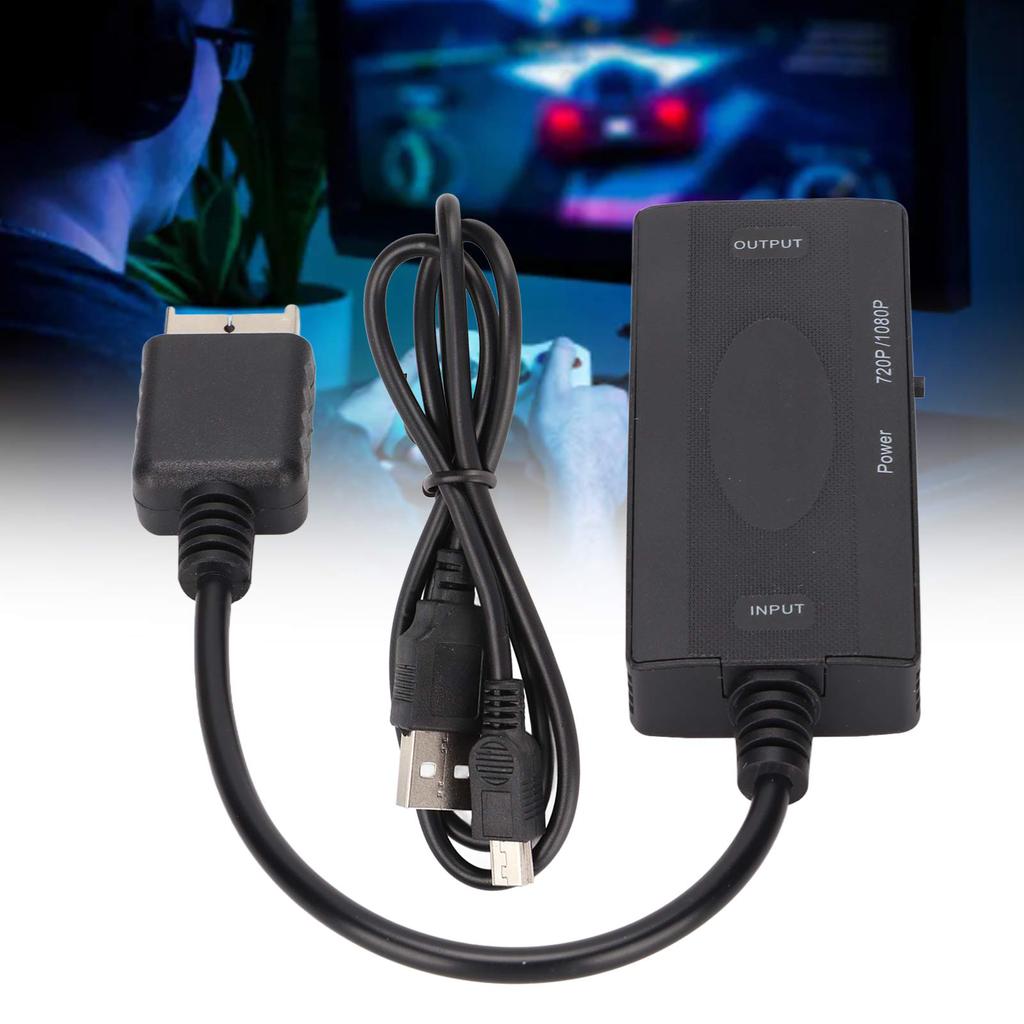 Game Console Adapter Cable Drive  for PS2 to HD Multimedia Interface Converter for HDTV Game Console Adapter Cable