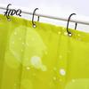 Hanger 12Pcs Coating Quick Curtain Rings Anti-rust Easily Shower Installation Glides Hooks Less Friction Bathroom