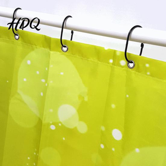 Hanger 12Pcs Coating Quick Curtain Rings Anti-rust Easily Shower Installation Glides Hooks Less Friction Bathroom