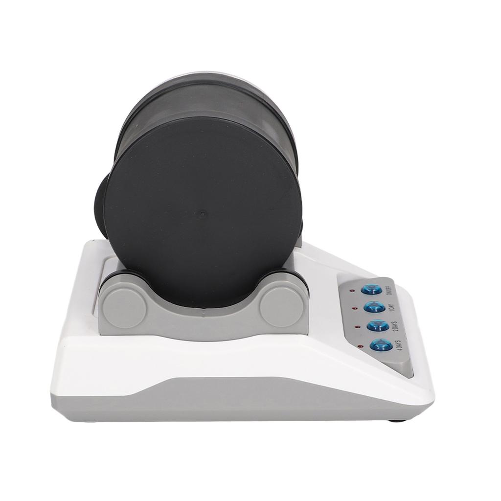 HS-403 Rock Tumbler Kit DIY Electric Rock Tumbler Toy with Rough Gemstones Polishing Grits for Adult Kids Polishing Machine