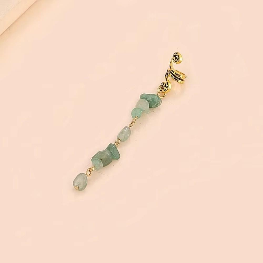 2Pcs/Set Long Tassel Spiral Dreadlock Hair Clip Braiding Hair Tie  Women Dreadlock Styling