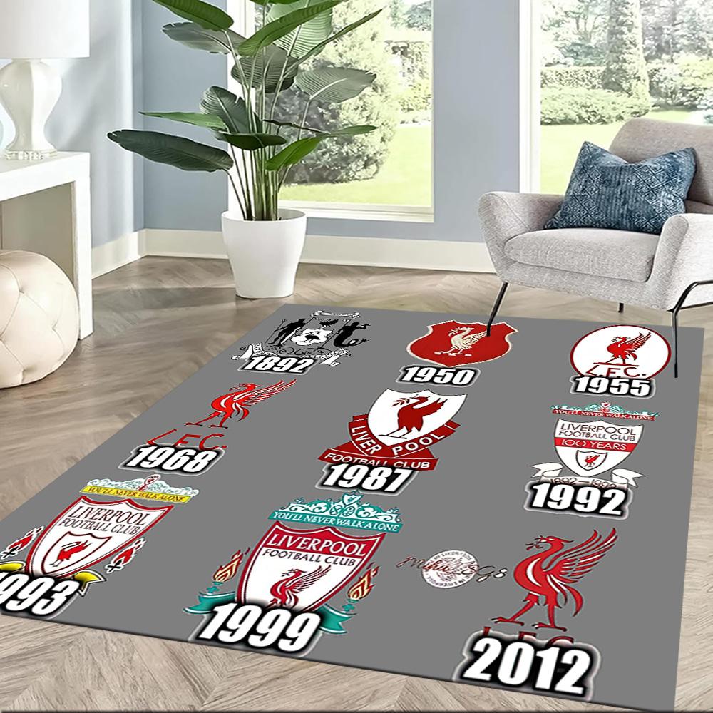 Liverpool Football Club Teppichdesign Für Eingangsbereich Küche Balkon Dekorieren Zimmer Rutschfester Teppich Dekorieren Büros