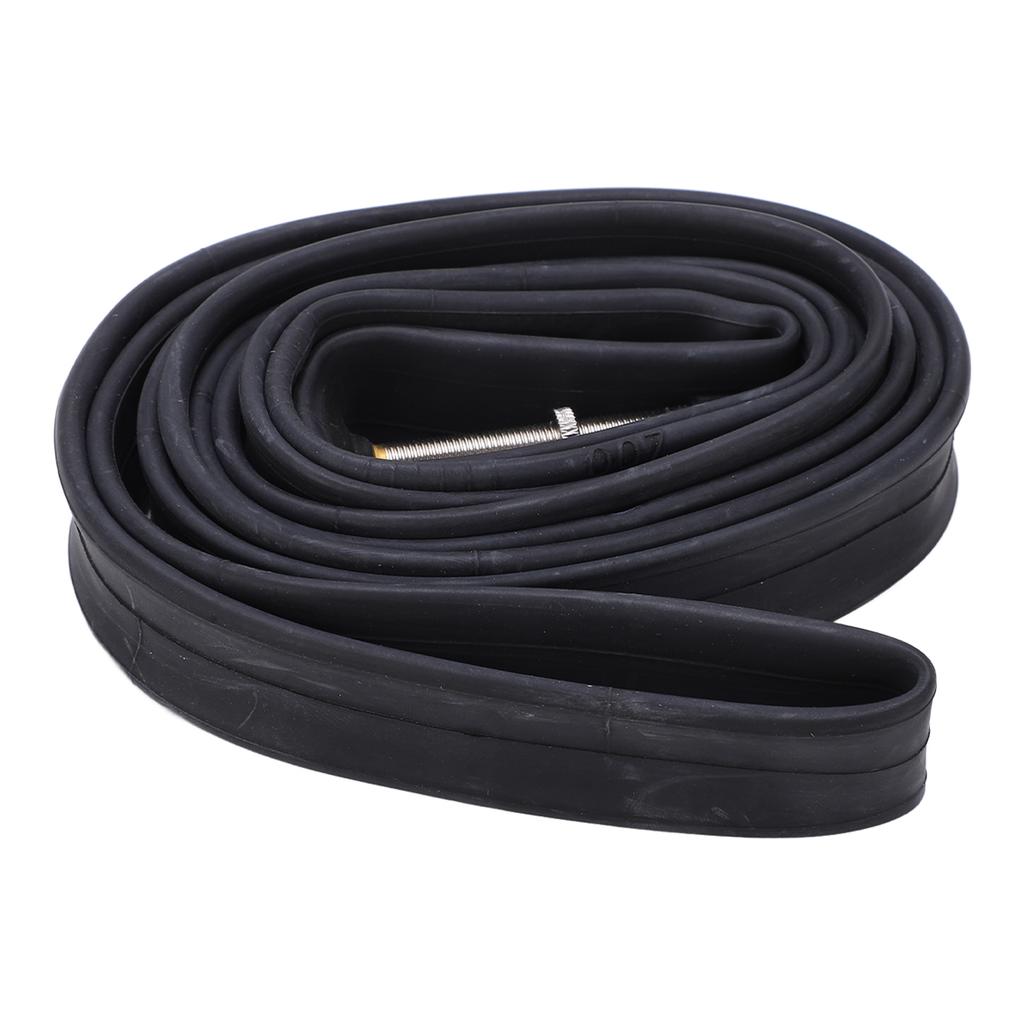 Câmara de Ar para Bicicleta 700x20 28C Borracha Butílica com Válvula Francesa Estendida para Bicicleta de Estrada Montanha Reposição Válvula 48MM