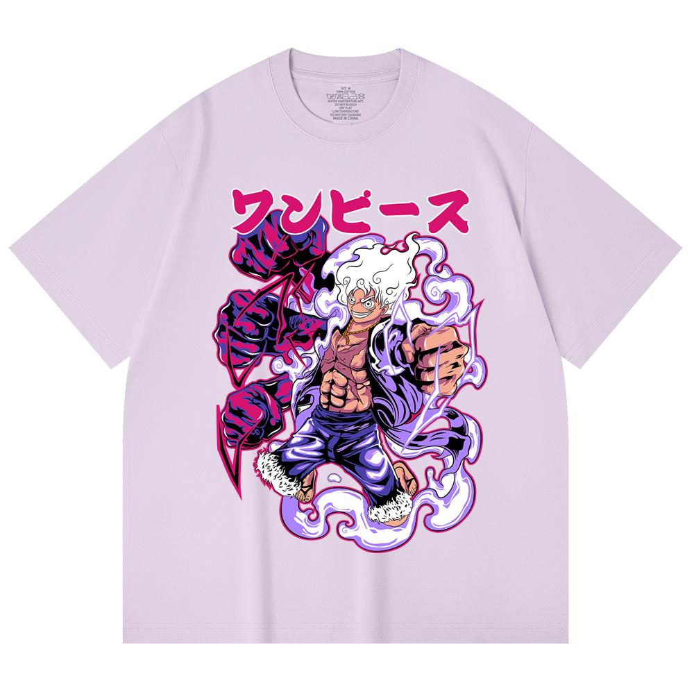 230 Gsm 100% Cotton One Piece V28 Nika Print Unisex Heavy Cotton T Shirt