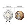 Golf Ball Marker with Standard Magnetic Hat Clip, Funny Golf Ball Marker Hat Clip Golf Gifts Men Women Golf Accessories