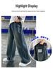 Boys' Spring and Autumn Jeans - 2025 New Stylish Straight-Leg Casual Pants