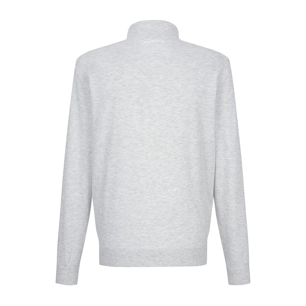 MARTINE GOLF Color Matching Zip-Up Swearter_M/Grey (Men)