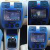 For VW Golf 5 GTI MK5 4 Doors Interior Central Control Panel Door Handle Carbon Fiber Stickers Decals Car Styling Accessorie