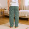 Fashionable Children's Versatile Solid Color Pocket Casual Pants
