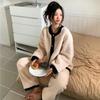 Fairy-Style Flannel Pajamas: Coral Fleece Homewear Set for Women, Perfect for Autumn and Winter 2022.
