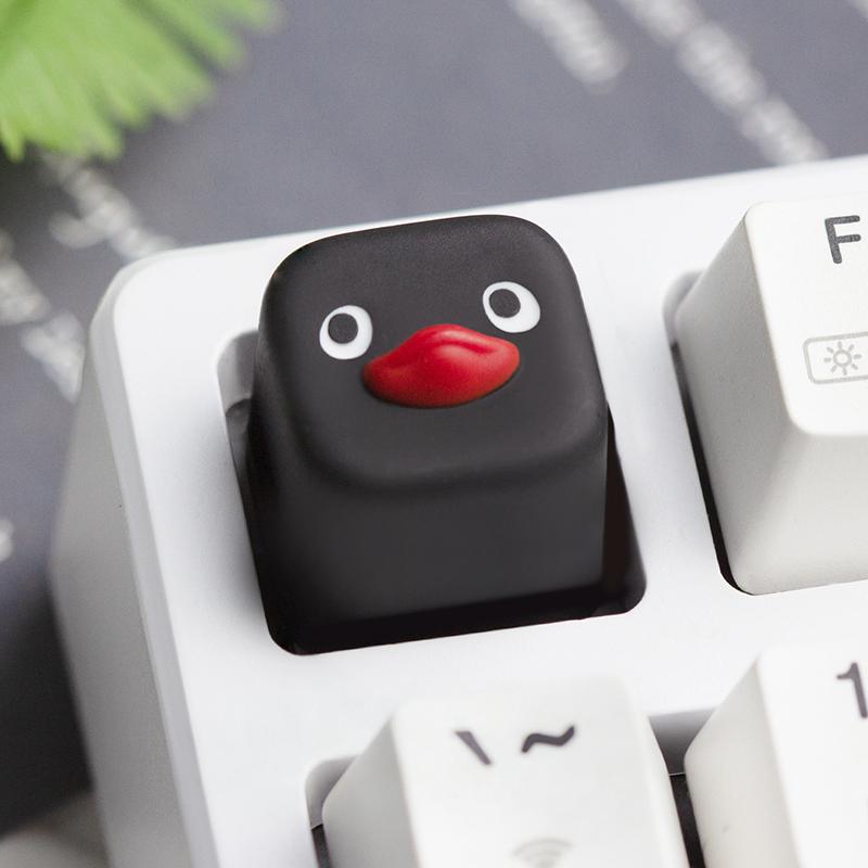 Аниме Серия Пингвин Персонализированный Креативный Смола Механическая Клавиатура Декоративный Esc Колпачок Клавиши Подарок