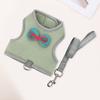 1 Set Pet Leash Comfortable Adjustable Small Pet Harness And Leash with Bow Decoration for Rabbit Cat Ferrets