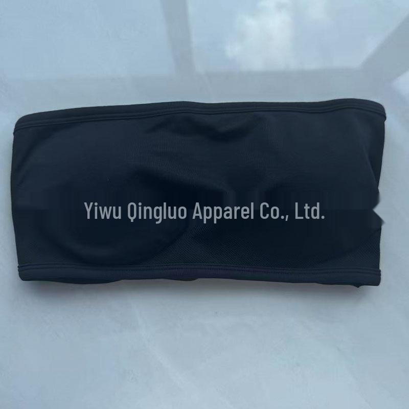 Dfyne Strapless Bandeau Beautiful Back Wire-Free Sports Yoga Bra