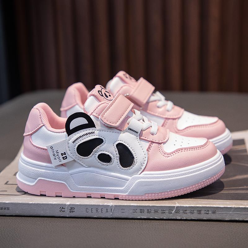 

Кроссовки унисекс для девочек Модные кроссовки для мальчиков Кроссовки Panda Avatar для девочек 29 розовый