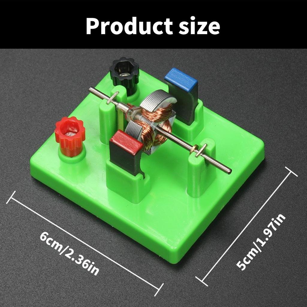 Educational Open Frame DC Motor Model Hands On DC Motor Model for Classroom Demonstrations and Physics Teaching Tool
