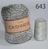 6 ovillos de lana de cachemira suave y cálida duradera vibrante lote de lana suave y gruesa manualidades DIY total 300g+120g