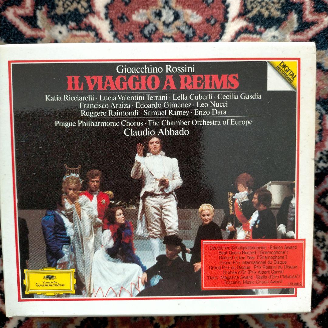 

[USED] Rossini Journey to Reims Abbado European Chamber Music Prague Chorus