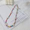 Starfish Charm Choker Chain Beaded Necklace for Women Stylish Neck Jewelry Gift