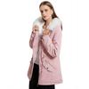 Women Winter Parka Coat Mid Length Puffer Jacket Quilted Fleece Lined Water Repellent Windproof Outdoor Daily Overcoat Plus Size S 4XL New