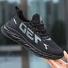 Foreign trade men's sports and leisure shoes men's summer trend new shoes round head black spring men's shoes