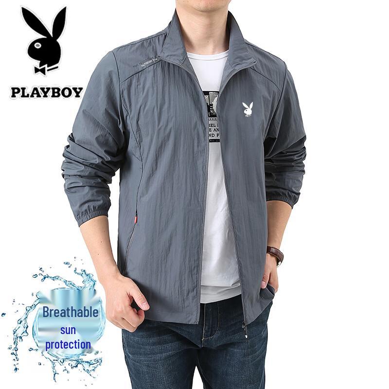 Мужская летняя легкая куртка PLAYBOY с защитой от солнца M