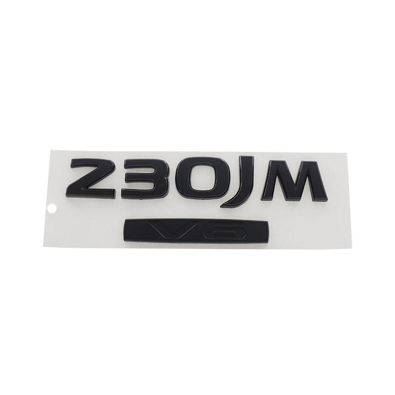 3D Premium 2.5XL 2.5XV 230JK 230JM 250XL 250XV V6 Letters for Japan car Engine Hood Fender trunk Tail Rear Decal Emblem Badge Sticker