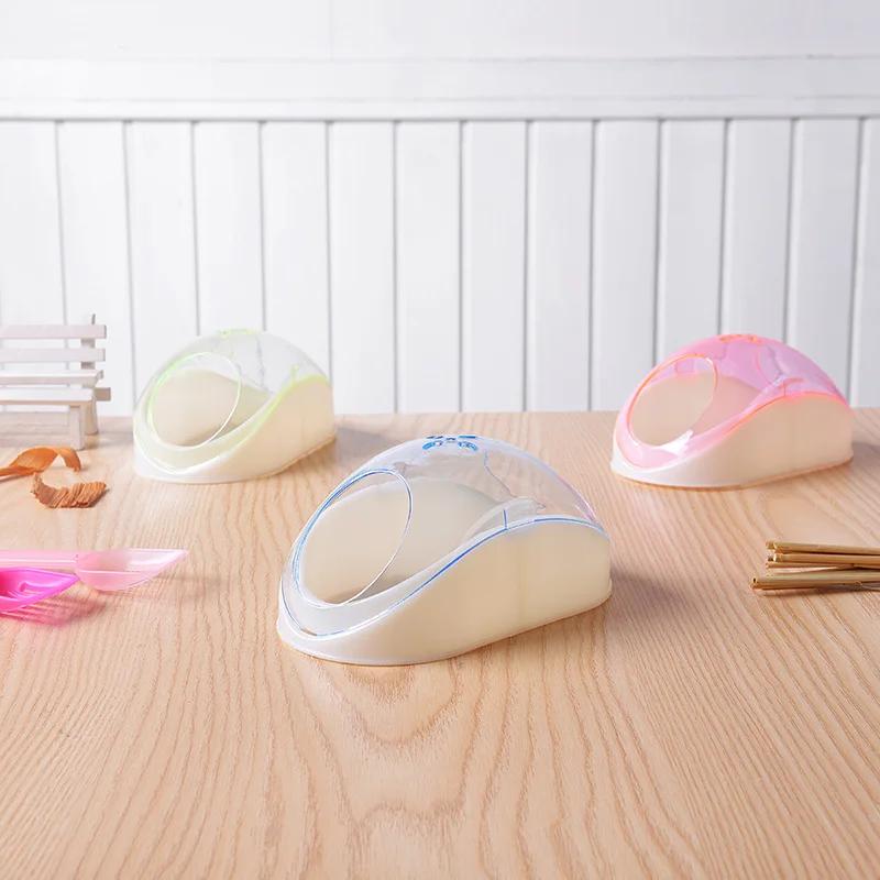 Niedliches Hamsterbadezimmer, kreativer Hamstersandbadezimmer-Sandbadbehälter mit Schaufel, Haustier-Reinigungsmittel