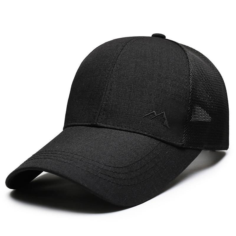 Sommer Herren Atmungsaktive Mesh Baseballkappe Sonnenschutz Outdoor Sport Schnelltrocknende Kappe