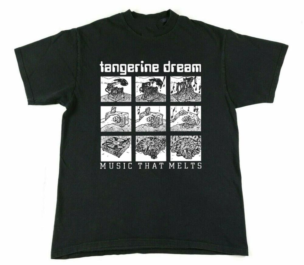 Tangerine Dream Shirt Short Sleeve Black All Size Shirt AL215 Unisex T-Shirt XXL