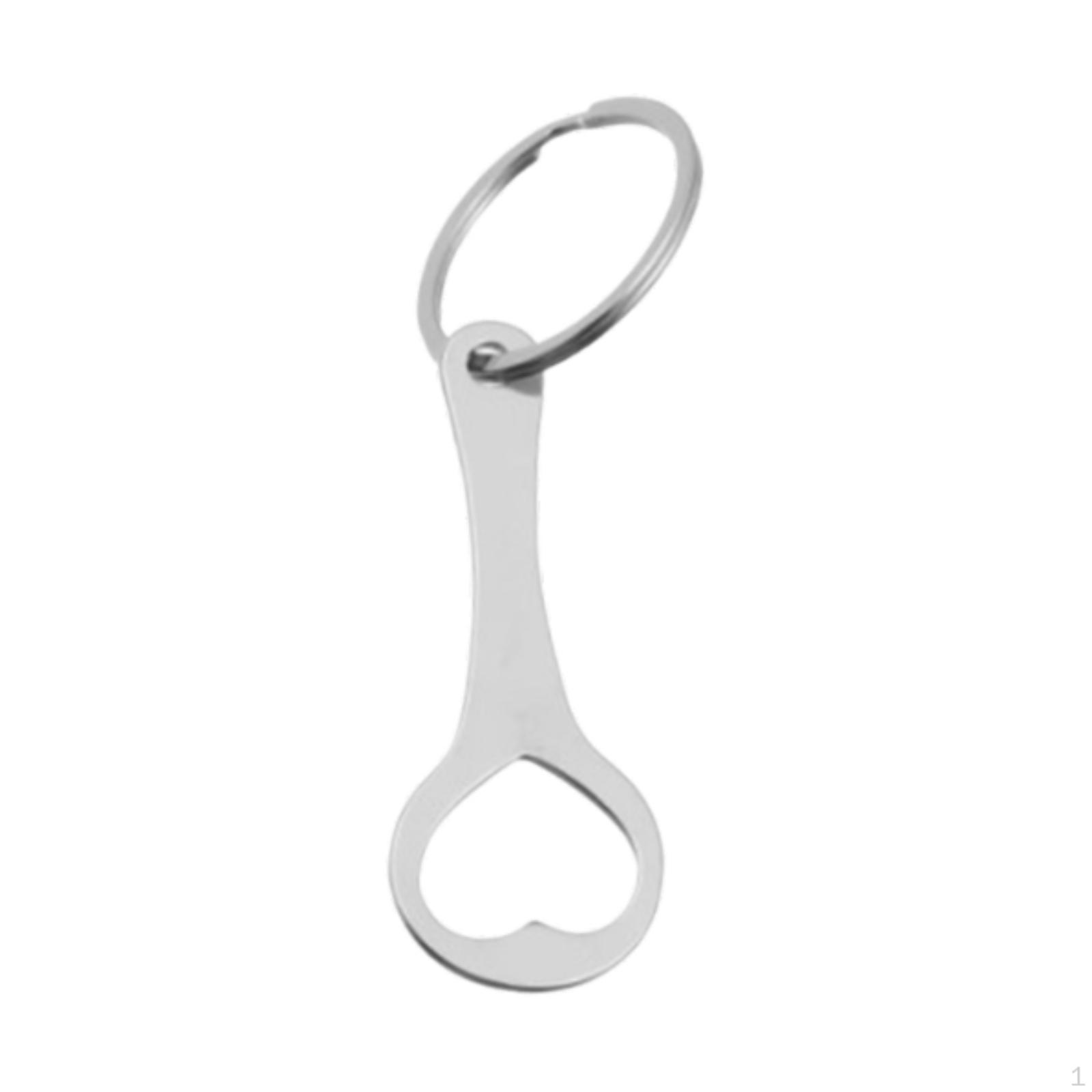 

Keychain Trolley Tokens Pendant ,Keychain Bottle Opener Tool ,Pocket ,Keyring for Shopping Type B