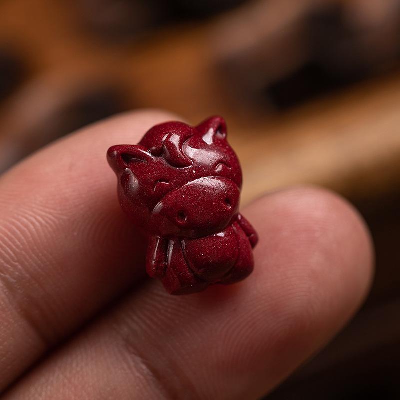 Roter Zinnober Tierkreis Cartoon DIY Zubehör