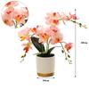 1 Pc Artificial Flower 13 Inch Decoration Gold-bottomed Home