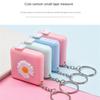 Cartoon Tape Measure 0-150cm 0-60 Inch Mini Portable Cute Animal Shape Key Ring Automatic Tape Measure Panda Frog Piggy Tiger
