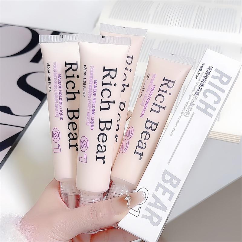 Ivory White Liquid Foundation Waterproof Lasting Concealer Full Coverage Brighten Face Moisturizing Oil-control Natural BB Cream