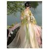 Chinese Original Tang Dynasty Hanfu, Elegant Flowy High Waist Ruqun Set for Women, Spring & Summer