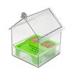 Removable External Parrot Feeder For Outdoor Use, Bird Feeder House, Transparent Bird Bath, Easy To And Clean