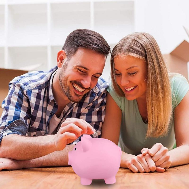 Cute Piggy Bank Coin Bank For Girls And Boys Medium Size Cute Piggy Banks For Coin Storage Organizer For Birthday Gifts