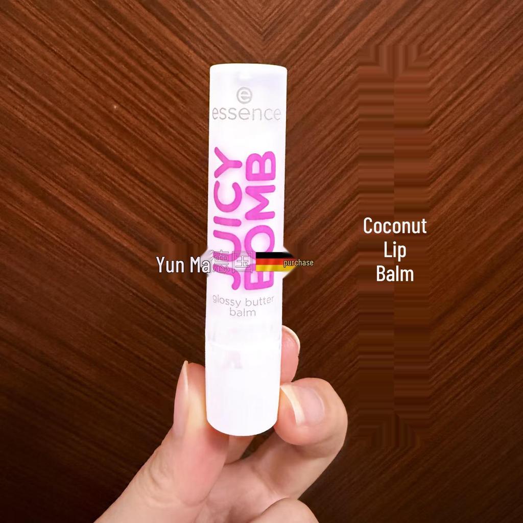 German Essence Juicy Bomb getönter Lippenbalsam - Glänzend, Fruchtig und Feuchtigkeitsspendend