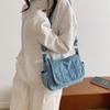 Denim Crossbody Bag for Women – Minimalist Shoulder Bag with Adjustable Strap – Perfect for Casual & Streetwear Styles