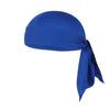 Kakatrend Bandana-Kappe Bandana blau Schnelltrocknend Schweißabsorbierend Piratenhut UV-Schutz Schweißstopper Herren Atmungsaktives Material Netz Do-rag Totenkopfkappe