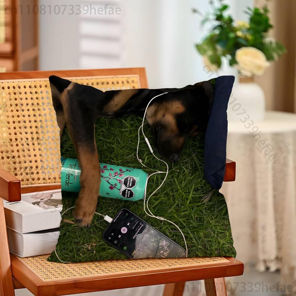 

AArizonaES Green Tea Throw Pillow Case For Decoration 30cm 50cm 55cm Square Home Pillowcase Case 30x30cm